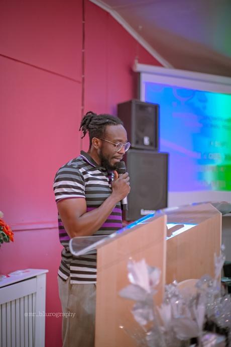 Preaching the Word at a KEMIF service